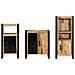 Set di mobili per il bagno 3 pcs Legno di mango massello - Foto miniatura 8