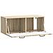 Mobile Porta TV da Muro Rovere Sonoma 78,5 x 31 x 30 cm - Foto miniatura 3