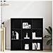 Mobile libreria Rovere Nero 98x29x97,5 cm in Legno Multistrato - Foto miniatura 3