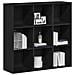 Mobile libreria Rovere Nero 98x29x97,5 cm in Legno Multistrato - Foto miniatura 4