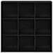 Mobile libreria Rovere Nero 98x29x97,5 cm in Legno Multistrato - Foto miniatura 5