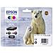 C13T26364020 Cartuccia Ink Originale Multipack 4 Colori per Epson Expression Premium XP-600 Capacità Nera 500 / Colori 700 Pagine Confezione 4 pezzi - Foto miniatura 4