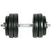 Set Manubri Con Dischi Gommati 15 Kg - Foto miniatura 1