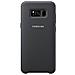 Cover in Silicone Galaxy S8+ Grigio Scuro - Foto miniatura 2
