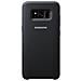 Cover in Silicone Galaxy S8 Argento / Grigio Scuro - Foto miniatura 2