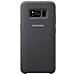 Cover in Silicone Galaxy S8 Argento / Grigio Scuro - Foto miniatura 4