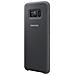 Cover in Silicone Galaxy S8 Argento / Grigio Scuro - Foto miniatura 1