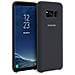 Cover in Silicone Galaxy S8 Argento / Grigio Scuro - Foto miniatura 7