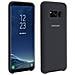 Cover in Silicone Galaxy S8 Argento / Grigio Scuro - Foto miniatura 8