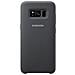 Cover in Silicone Galaxy S8 Argento / Grigio Scuro - Foto miniatura 11