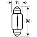 Cp. lamp. tubol. C5w 5w Sv8,5 - Foto miniatura 6