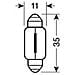 Cp. lamp. tubol. C5w 5w Sv8,5 - Foto miniatura 2
