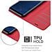 Custodia Compatibile Con Samsung Galaxy S8 In Rosso Carminio - Coperchio Protettiva Con Chiusura Magnetica, Funzione Stand E Tasca Per Le Carte - Foto miniatura 4