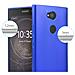 Custodia Compatibile Con Sony Xperia L2 In Blu Metallico - Coperchio Protettivo In Silicone Tpu Flessibile - Foto miniatura 7