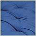 Cuscino Per Pallet E Pavimento In Cotone 120x40x7 Cm Blu Chiaro - Foto miniatura 2
