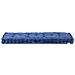 Cuscino Per Pallet E Pavimento In Cotone 120x40x7 Cm Blu Chiaro - Foto miniatura 3