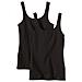 Advantage Cotton Tank Top 2er Pack Canottiera, Nero (black 7665), 44 (taglia Produttore: 38) (pacco Da 2) Donna - Foto miniatura 1