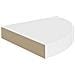 Scaffali Angolari A Parete 2 Pz Bianchi 25x25x3,8 Cm Mdf - Foto miniatura 5