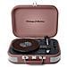 Mt-201 Btp Giradischi Impianto Stereo Bt Usb Vintage Rosa - Foto miniatura 1