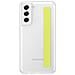 Cover Galaxy S21 Fe Originale Slip Strap Cover Retro Traslucido - White - Foto miniatura 1