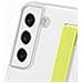 Cover Galaxy S21 Fe Originale Slip Strap Cover Retro Traslucido - White - Foto miniatura 2