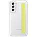 Cover Galaxy S21 Fe Originale Slip Strap Cover Retro Traslucido - White - Foto miniatura 7