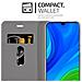 Custodia Compatibile Con Huawei P Smart 2020 In Blu Scuro Nero - Coperchio Protettiva Con Chiusura Magnetica, Funzione Stand E Tasca Per Le Carte - Foto miniatura 4