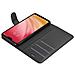 Custodia Compatibile Con Xiaomi Mi 8 Lite In Nero Carbone - Coperchio Protettiva Con Chiusura Magnetica, Funzione Stand E Tasca Per Le Carte - Foto miniatura 8