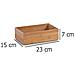 Contenitore In Bambù, 23x15x7 Cm, Zeller - Foto miniatura 4