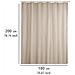 Tenda Da Doccia, Tessile, Colore Beige, 180x200 Cm, Venko - Foto miniatura 5