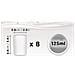 P8YM2 Set 8 Vasetti di Ricambio in Ceramica 125 ml per Yogurtiere YM1 / YM2 - Foto miniatura 2