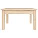 Tavolino Da Salotto 55x55x30 Cm Legno Massello Di Pino - Foto miniatura 3