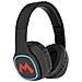 Cuffia e Auricolare SM0698 Wireless A Padiglione Musica e Chiamate Bluetooth Colore Nero / Blu / Rosso - Foto miniatura 1