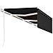Tenda Automatica Con Parasole Sensore Vento E Led 6x3m Antracite - Foto miniatura 3