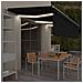 Tenda Automatica Con Parasole Sensore Vento E Led 6x3m Antracite - Foto miniatura 7