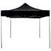 Telo Tetto Nero 3x3 Impermeabile Per Ricambio Gazebo Richiudibile - Foto miniatura 2