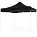 Telo Tetto Nero 3x3 Impermeabile Per Ricambio Gazebo Richiudibile - Foto miniatura 4