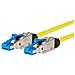 Metz Connect 13084h1577-e Cavo Di Rete Giallo 1,5 M Cat8.1 S /ftp (s-stp) - Foto miniatura 1