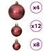 Palline Di Natale 100 Pz Champagne E Marrone 3 / 4 / 6 Cm - Foto miniatura 7