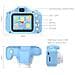 Macchina Fotografica Digitale Per Bambini Easyclick Leggera, Blu - Foto miniatura 4