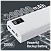 Power Bank Bolt-20pro 20000mah Ricarica Simultanea Di 3 Dispositivi 10w 2x Usb-a 1x Usb-c Bianco - Foto miniatura 2