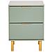 Comodino 2 Cassetti Walpole Verde - Foto miniatura 4