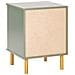 Comodino 2 Cassetti Walpole Verde - Foto miniatura 5