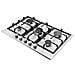 Piano Cottura Moderna CHG74WTX a Gas 5 Fuochi Gas Colore Acciaio Inox - Foto miniatura 5