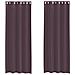 Tende In Voile Con Occhielli 2 Pz Viola 140x260 Cm - Foto miniatura 2