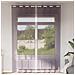 Tende In Voile Con Occhielli 2 Pz Viola 140x260 Cm - Foto miniatura 1