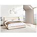 Letto Contenitore Bouclé Lavaur 180 X 200 Cm Beige - Foto miniatura 1
