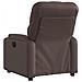 Poltrona Reclinabile Elettrica Marrone in Similpelle - Foto miniatura 5