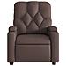Poltrona Reclinabile Elettrica Marrone in Similpelle - Foto miniatura 9