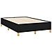 Letto a Molle con Materasso e LED Nero 120x190 cm in Tessuto - Foto miniatura 6